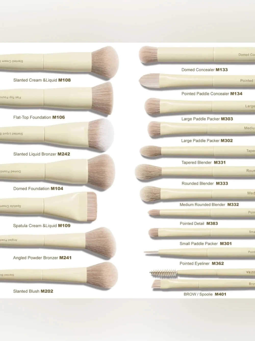 Buttery Blends Brush Set 18Pcs Face & Eye Makeup Brushes Set
